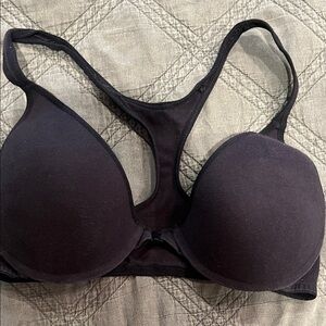 Women's Black Racerback Bra